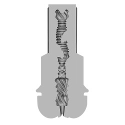 Easy Rider by RealRock Masturbateur Easy Rider Vulve Transparent